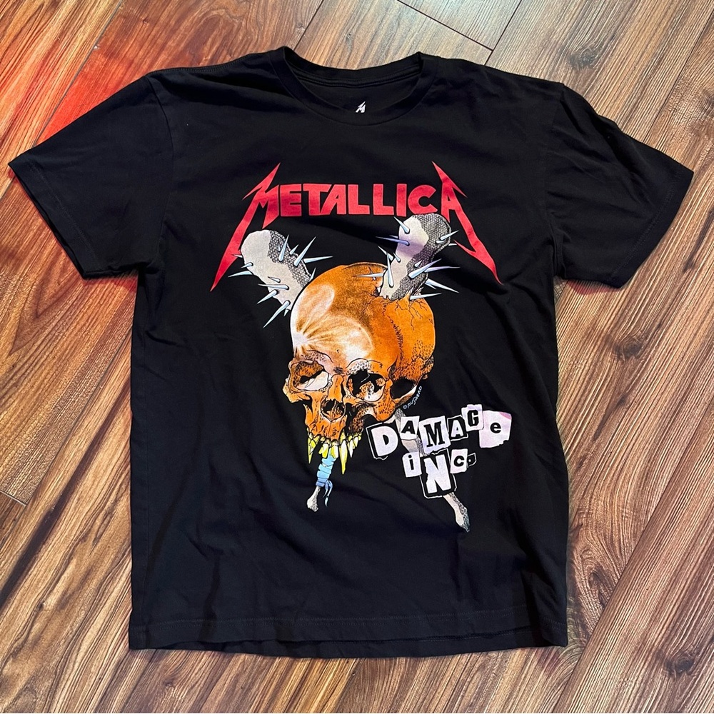 Metallica Black Graphic T-Shirt